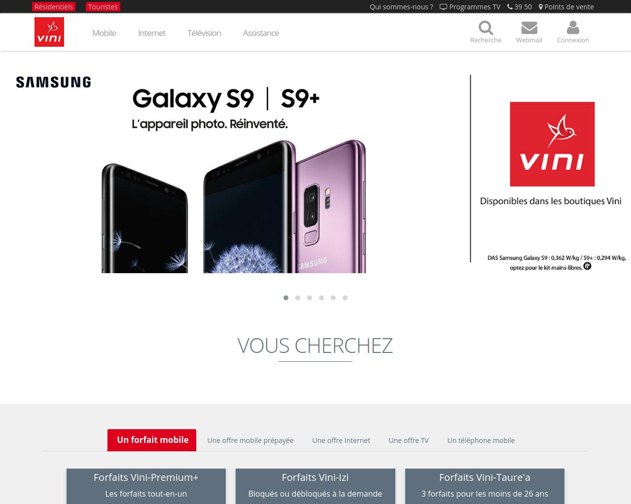 Vini, l'opérateur historique de la téléphonie mobile