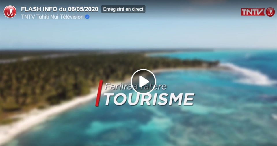 Passage sur le Flash infos de TNTV le mercredi 6 mai 2020 Passage sur le Flash infos de TNTV le mercredi 6 mai 2020