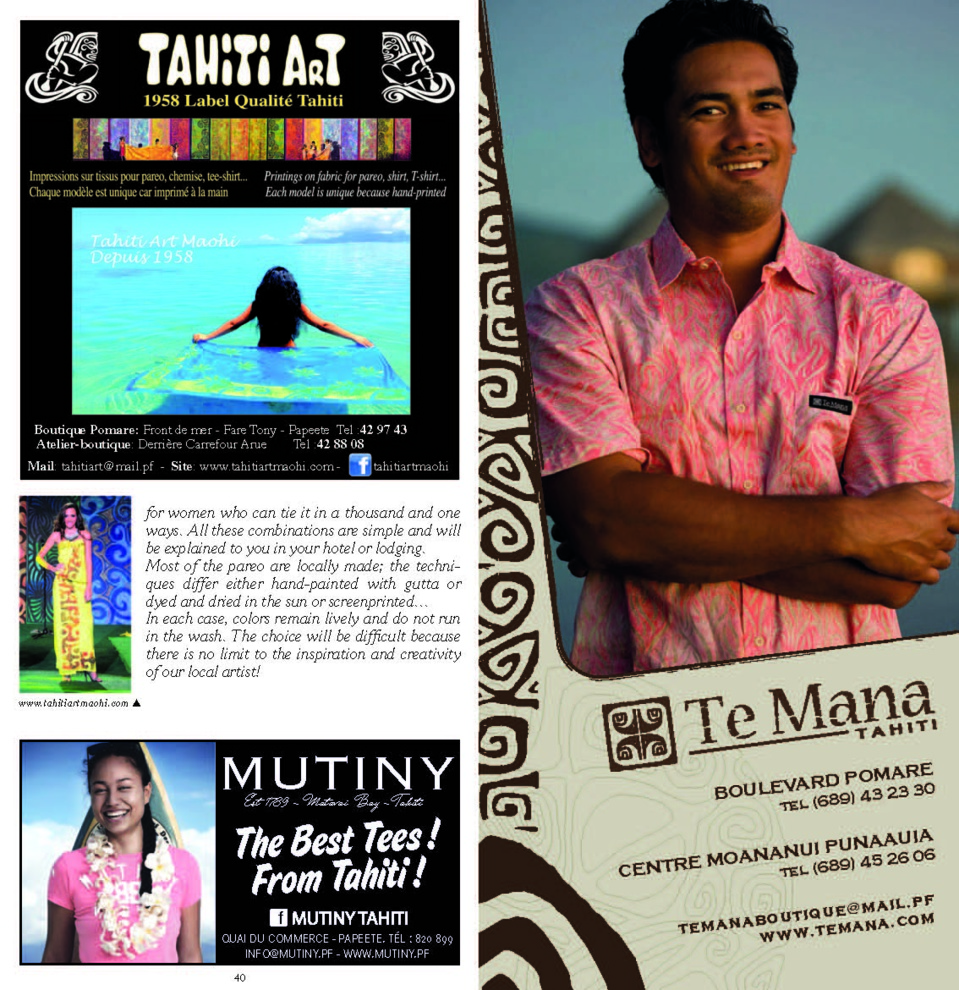 Edition 2015 du guide de Tahiti - présentation générale