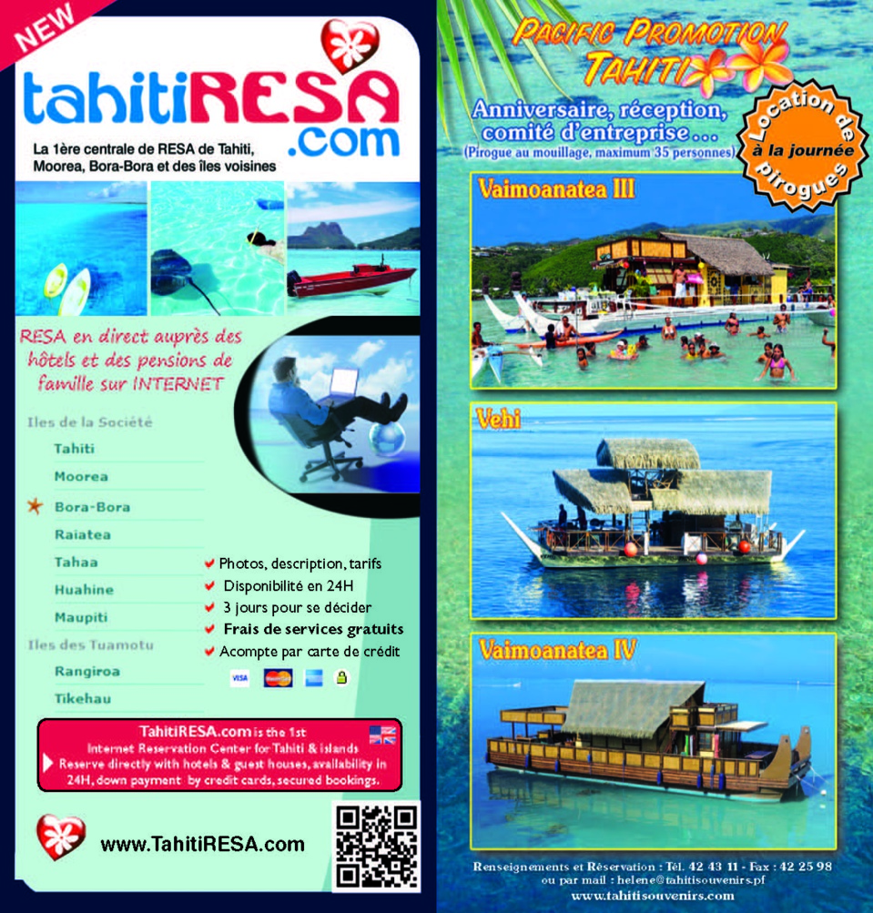 Edition 2015 du guide de Tahiti - présentation générale