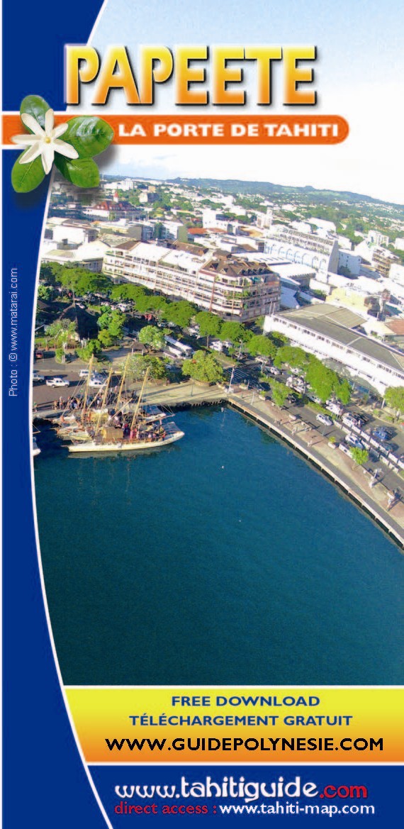 Edition 2015 du guide de Tahiti - visite de Papeete