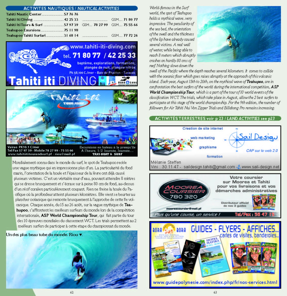 Edition 2015 du guide de Tahiti - visite de Tahiti