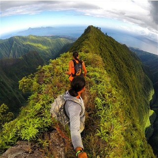 La montagne luxuriante de Tahiti et ses randonnées