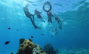 Activités sur les lagons de Tahiti