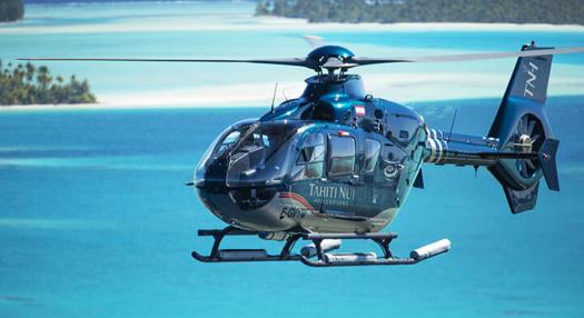 Activités dans le ciel de Tahiti