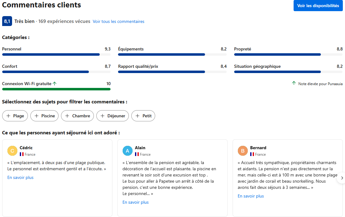 💬Vos avis : notre meilleure récompense