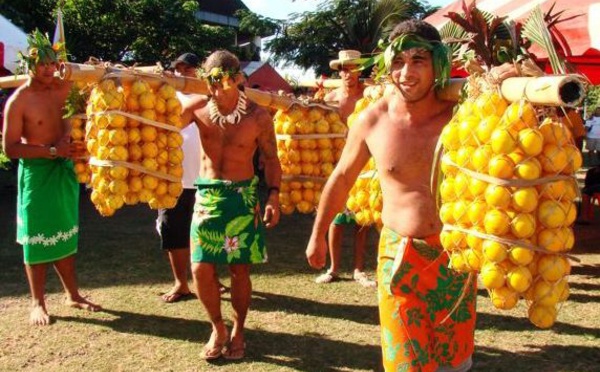 La fête de l'orange à Punaauia