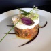 Tartare de thon rouge avec sa mousse coco