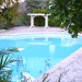 Piscine au petit matin a