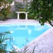 Piscine au petit matin